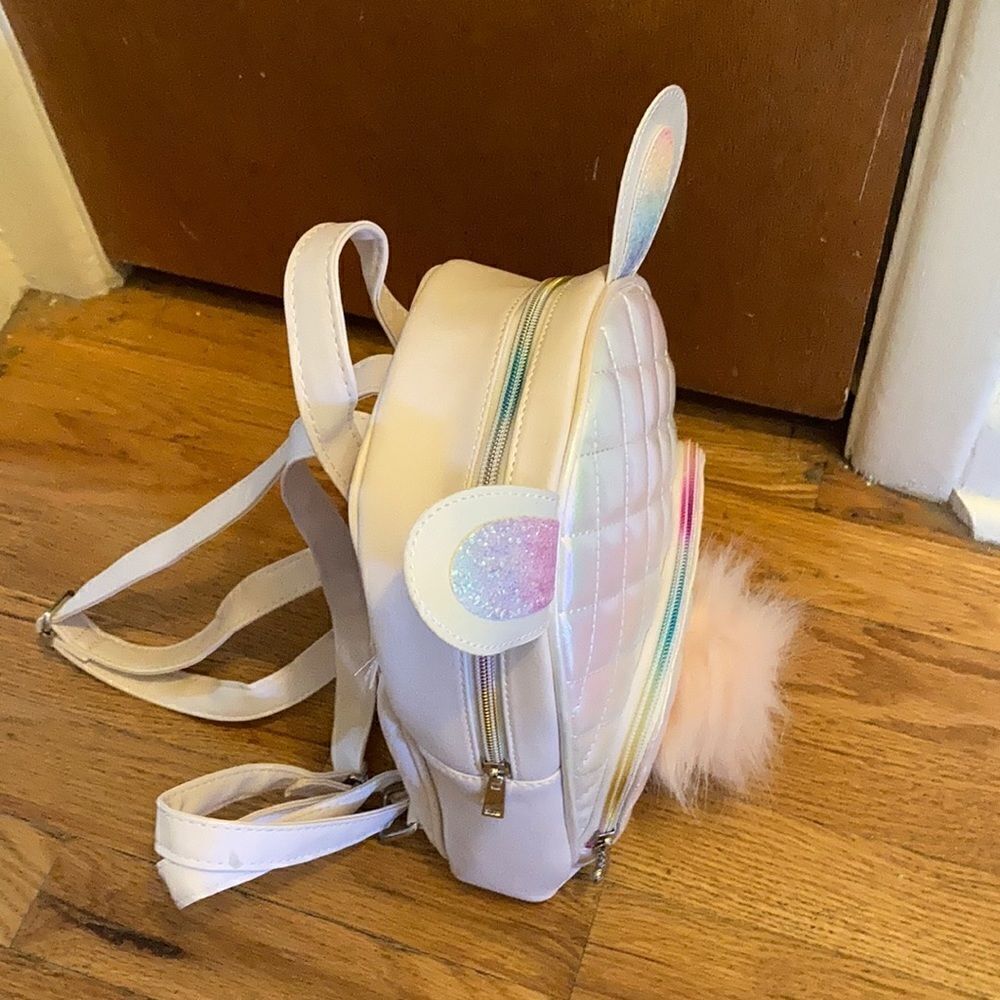 1 LEFT! Iridescent bunny backpack - Picture 3 of 8